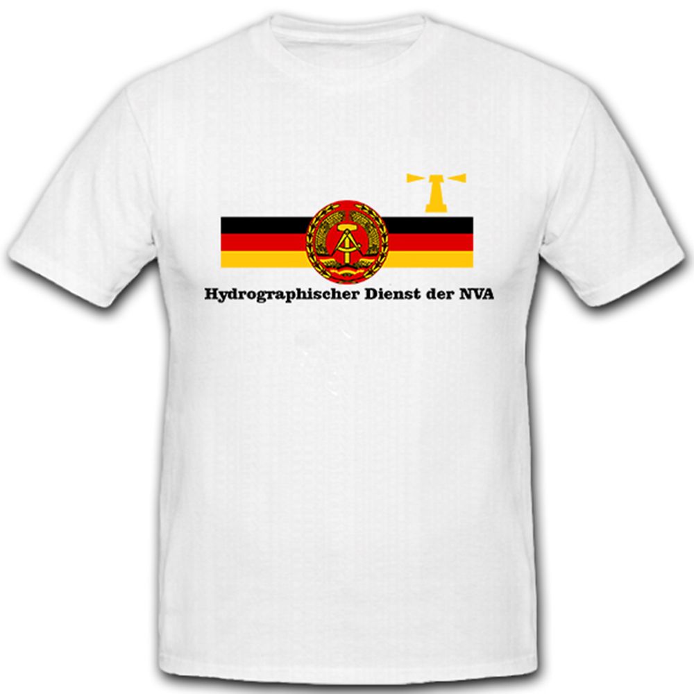Hydrographischer Dienst der NVA DDR Wappen - T Shirt #5521