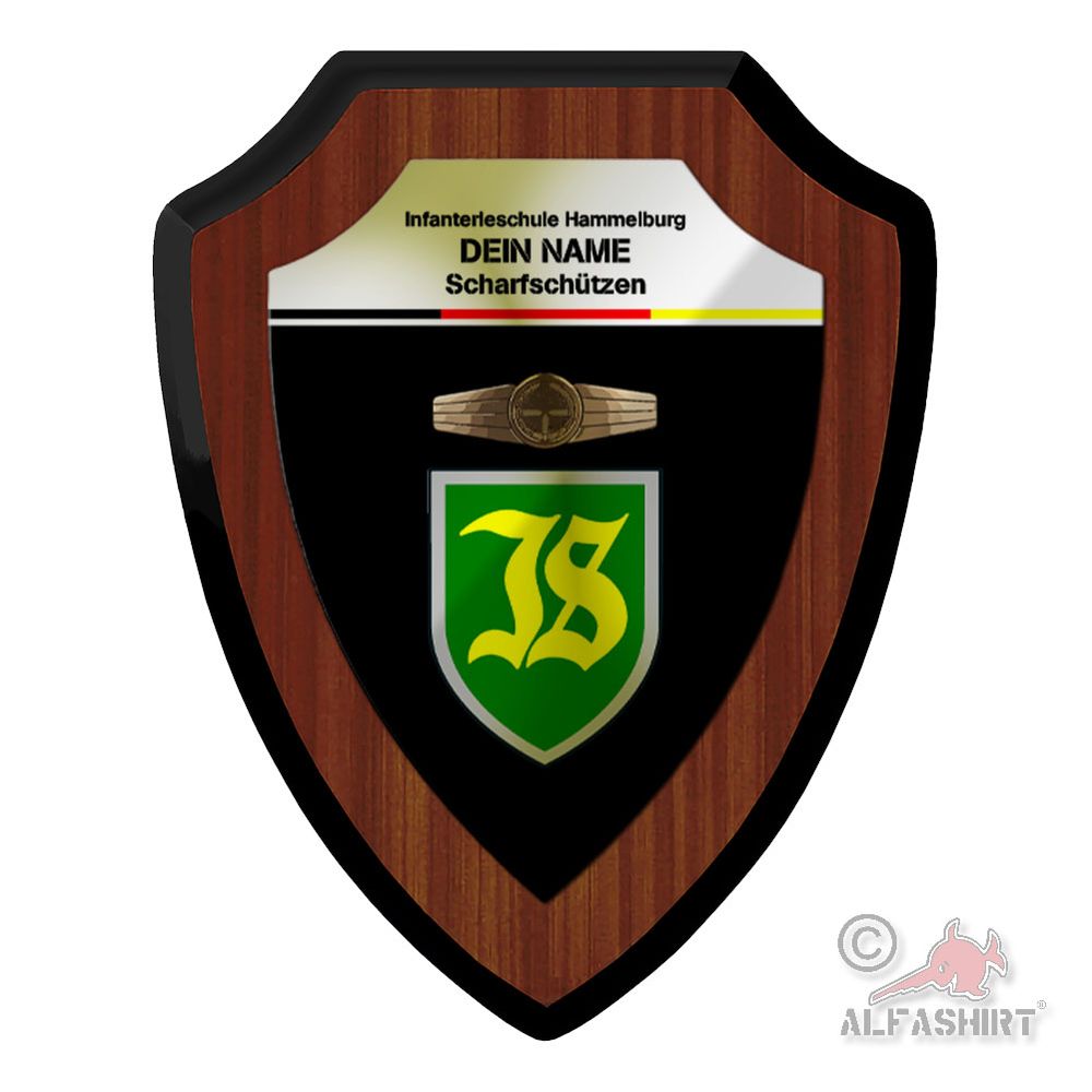 Coat of arms Infantry School InfS Hammelburg Sniper Course #45617