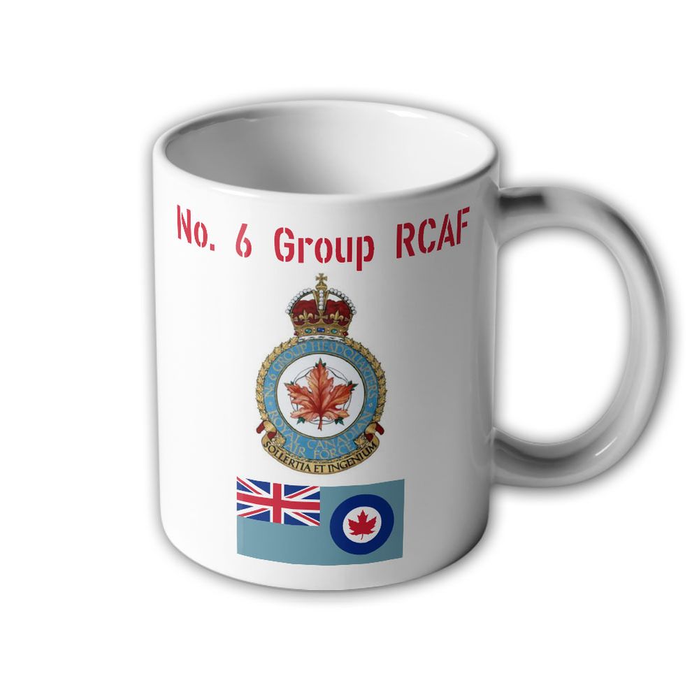 Tasse No 6 Group RCAF Royal Canadian Air Force Abzeichen #32407