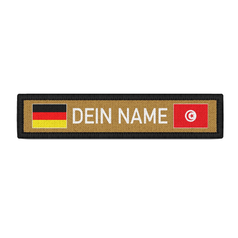 Namenspatch  Deutschland Germany Tunesien Republik Tūnis  #43605