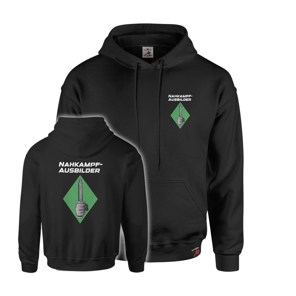 Hoodie Kapuzenpullover Nahkampfausbilder Technik Training Nahkampflehrer #46892