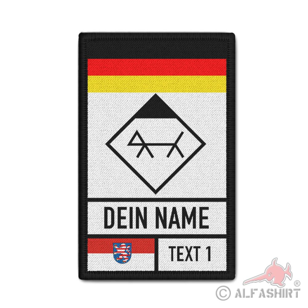 Patch Rettungshund taktisches Zeichen TZ GER DE Deutschland Hundeführer #44593