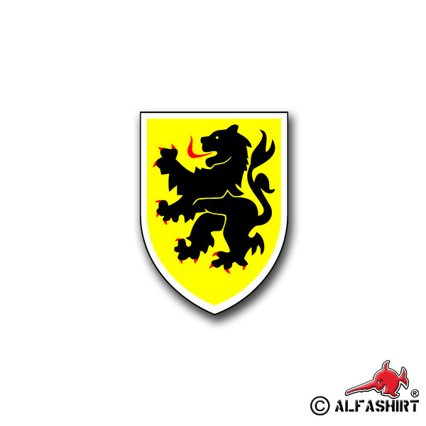 Sticker 10 PzDiv Panzer Division Army Veitshöchheim 5x7cm A1187