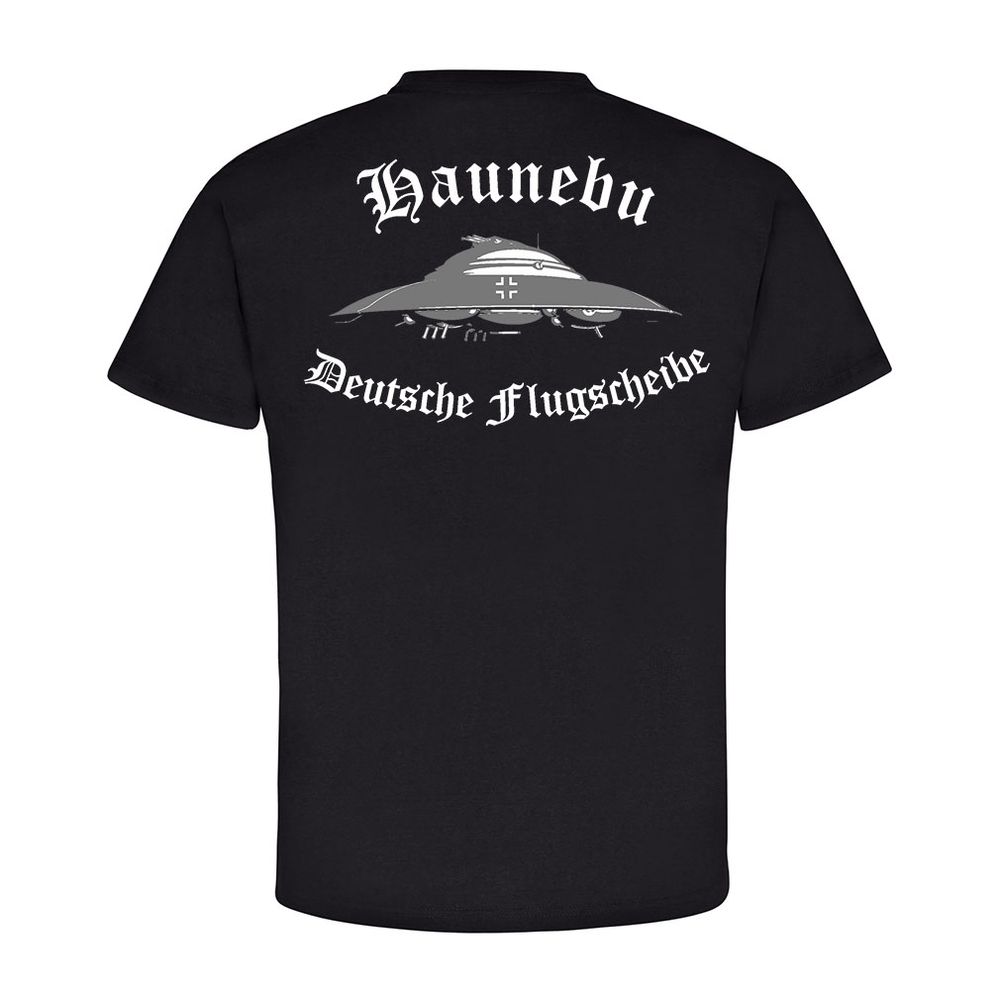 Haunebu Flugscheibe Neuschwabenland Deutschland Ufo Luftwaffe- T Shirt #8023