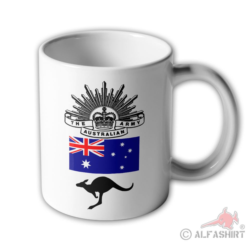 Tasse Australian Australien Wappen Abzeichen Militär #36942