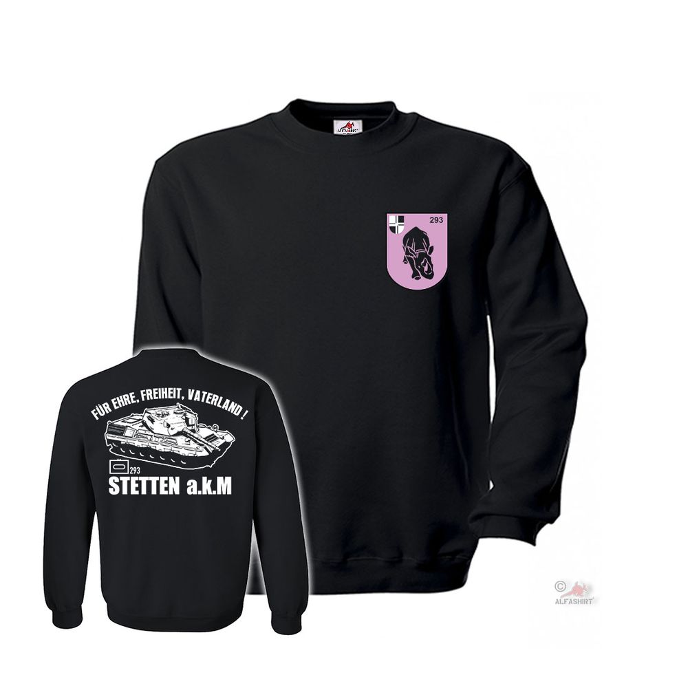 Pullover PzBtl 293 Stetten akM Panzer Battalion Leopard 1A4 # 35352