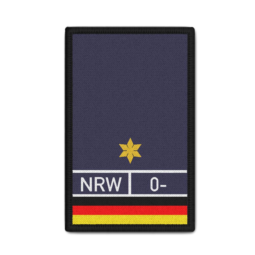 Patch Police Adviser Service Badge Rank Blood 9.8x6cm # 30873