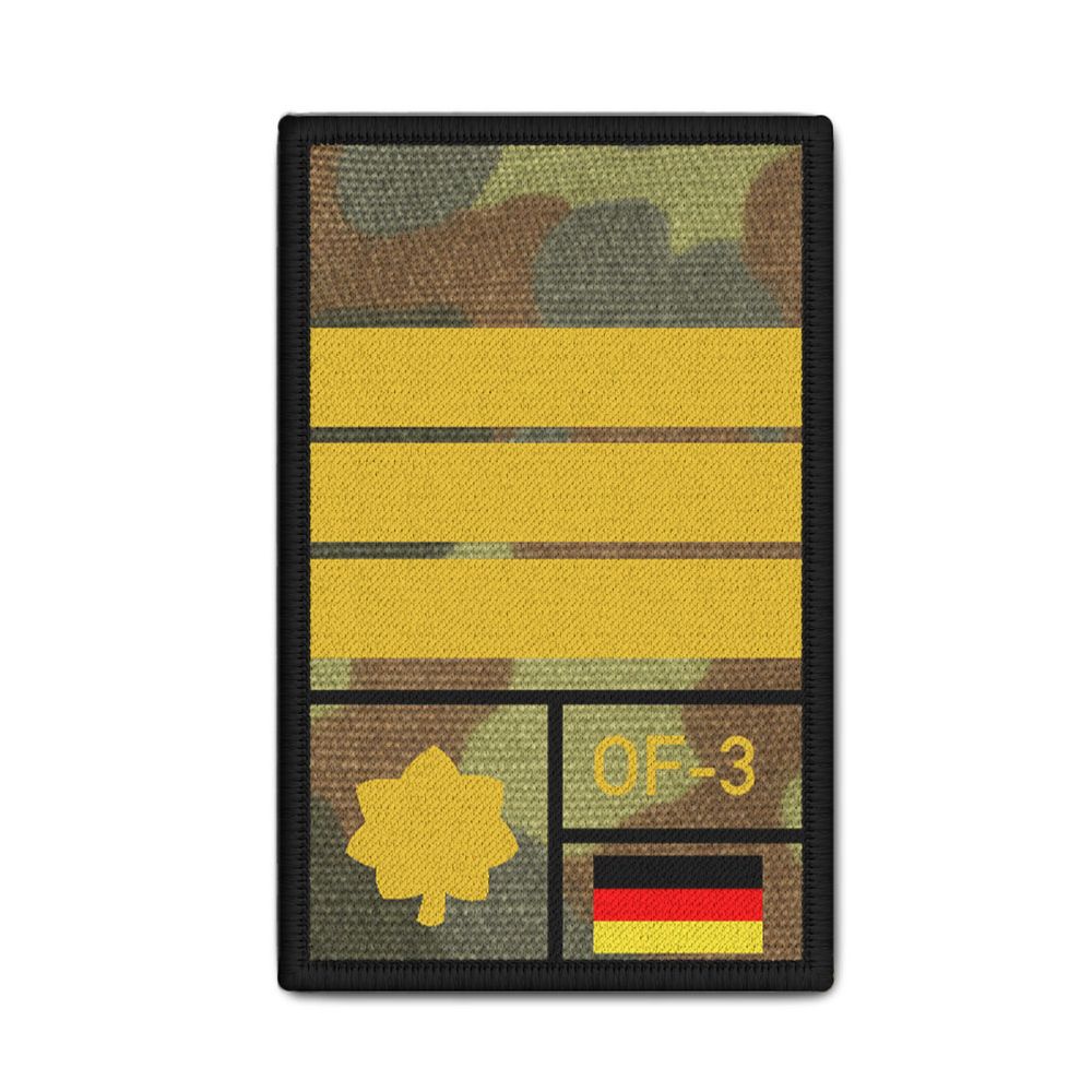 Rank Patch Bundeswehr Heer Luftwaffe Marine Flecktarn #BW-Patch