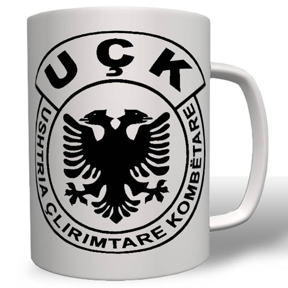 UÇK Kosovo Armee Ushtria Clirimtare Kombetare Wappen Tasse Kaffee Becher #16691