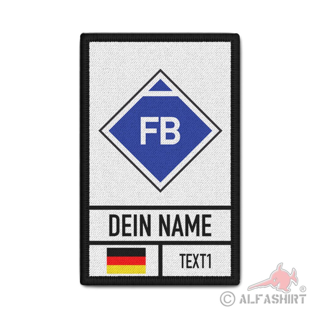 Patch Fachberater Personalisiert 9,8x6cm#38230