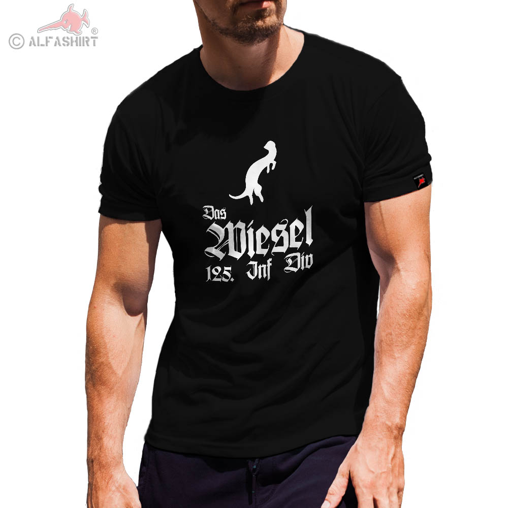 The Weasel 125 Inf Div Infantry Division Large Scale Army T Shirt # 31160 The Weasel 125 Inf Div Infantry Division Large Scale Army T Shirt # 31160