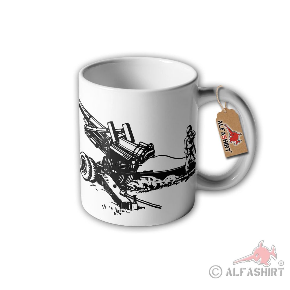 Cup Flak Weapon Rifle Military Artillery Grenade Launcher Army # 32177