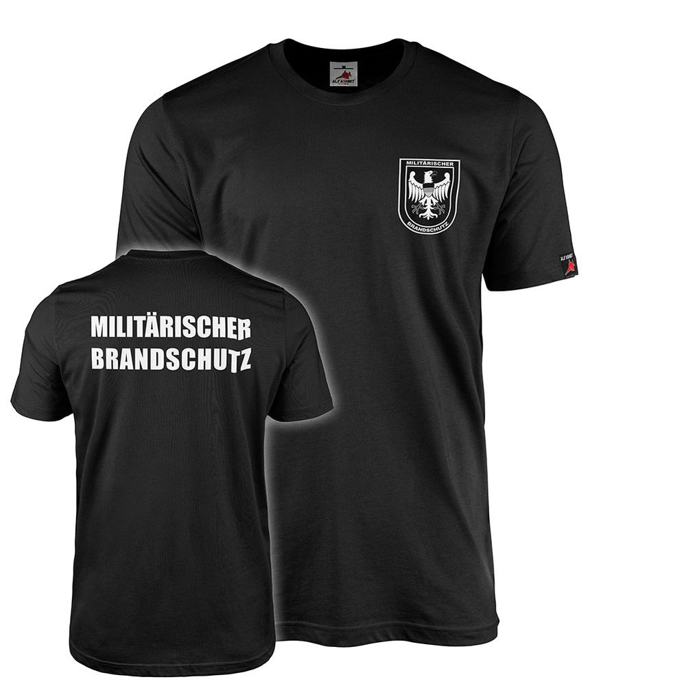 Military Fire Protection MilBrdSch Bundeswehr Feuerwehr BW BwFw T Shirt # 35249