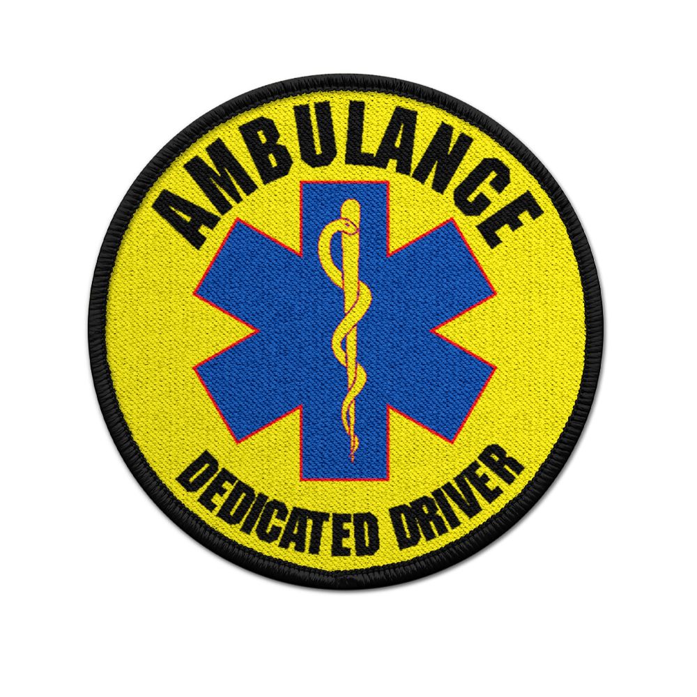 Patch Ambulance Dedicated Driver Emergency Medical Services Care # 33682
