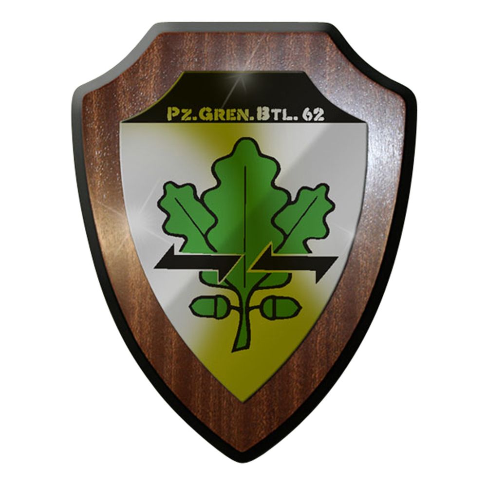 Wappenschild / Wandschild / Wappen - PzGrenBtl 62 Bw Infanterie Souvenir #6991