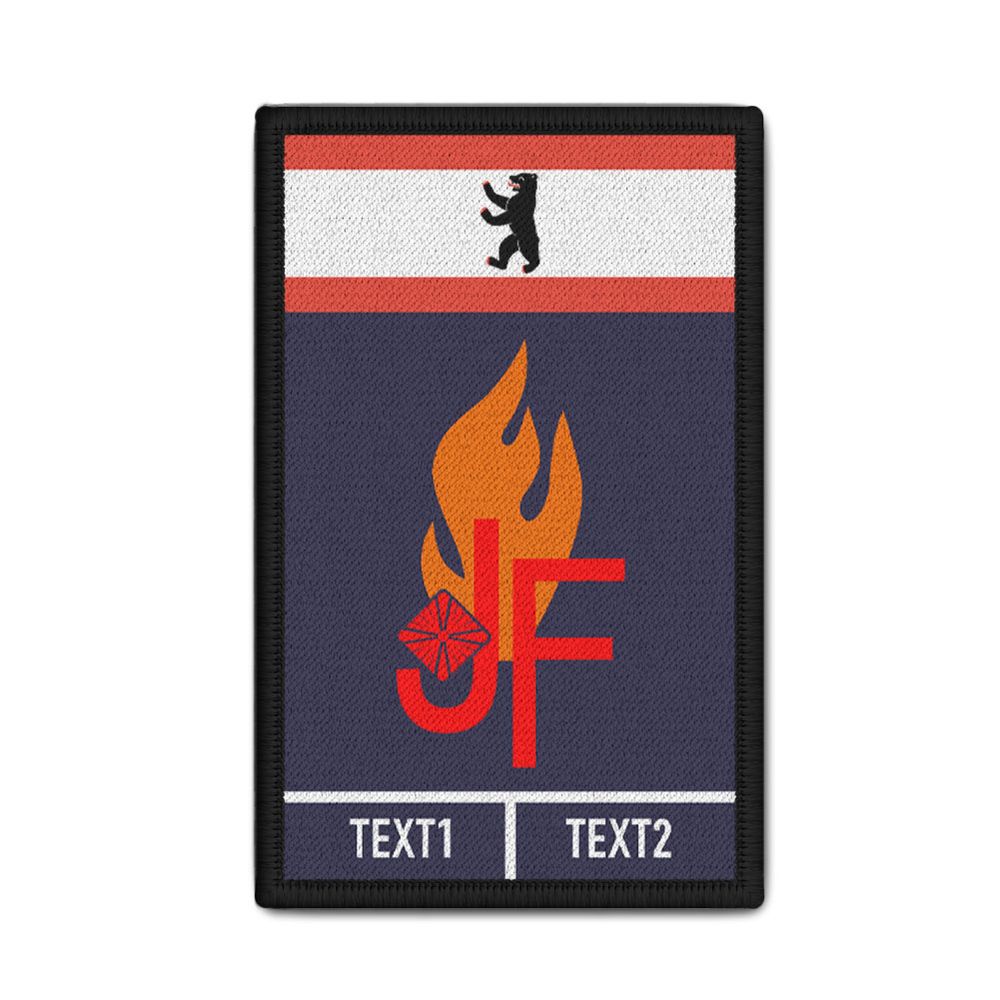 Rank Patch Feuerwehr Berlin Jugendfeuerwehr Amt Jugendwart Stern #47443