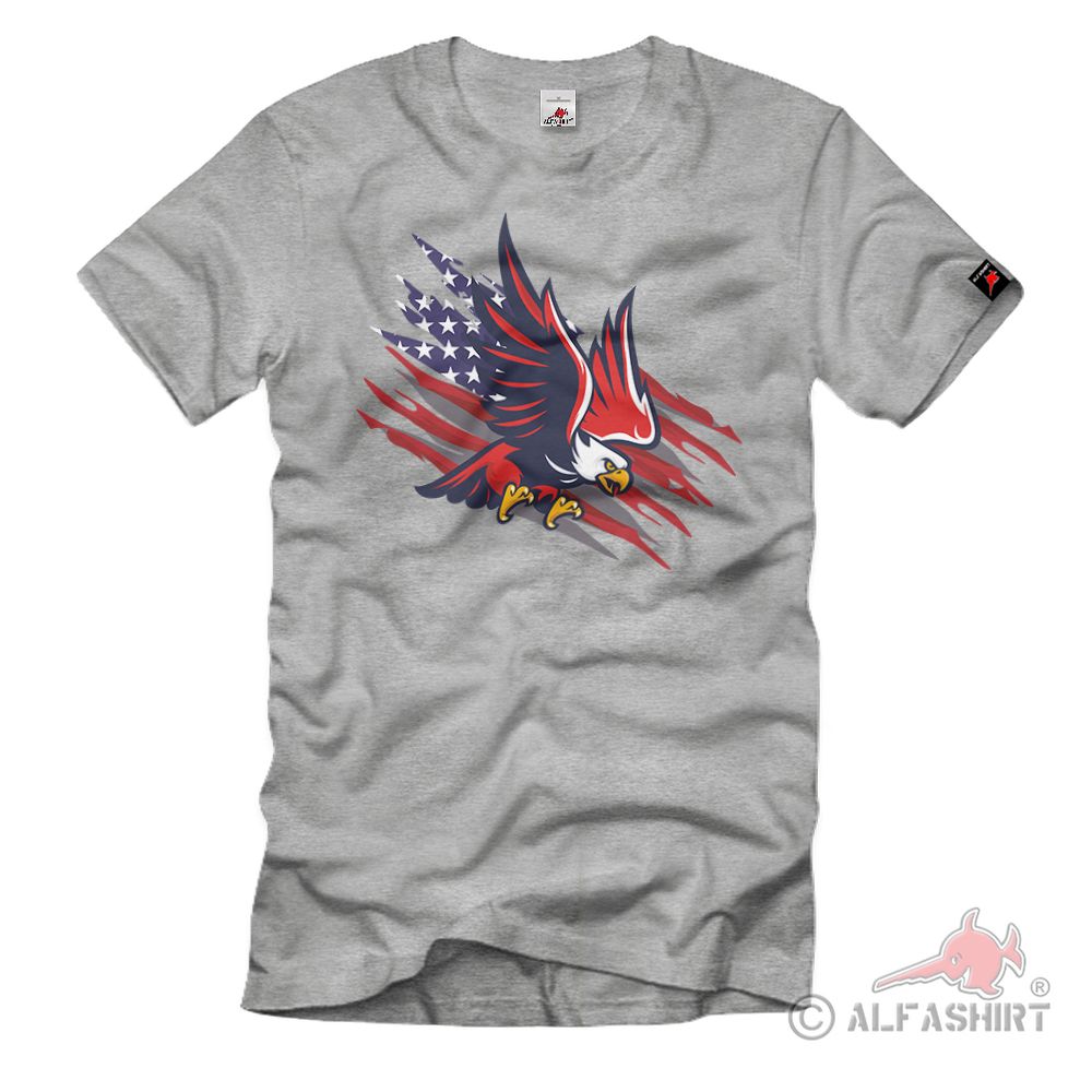 American Eagle Freiheit Patriot Staaten USA America Abzeichen T-Shirt#39105