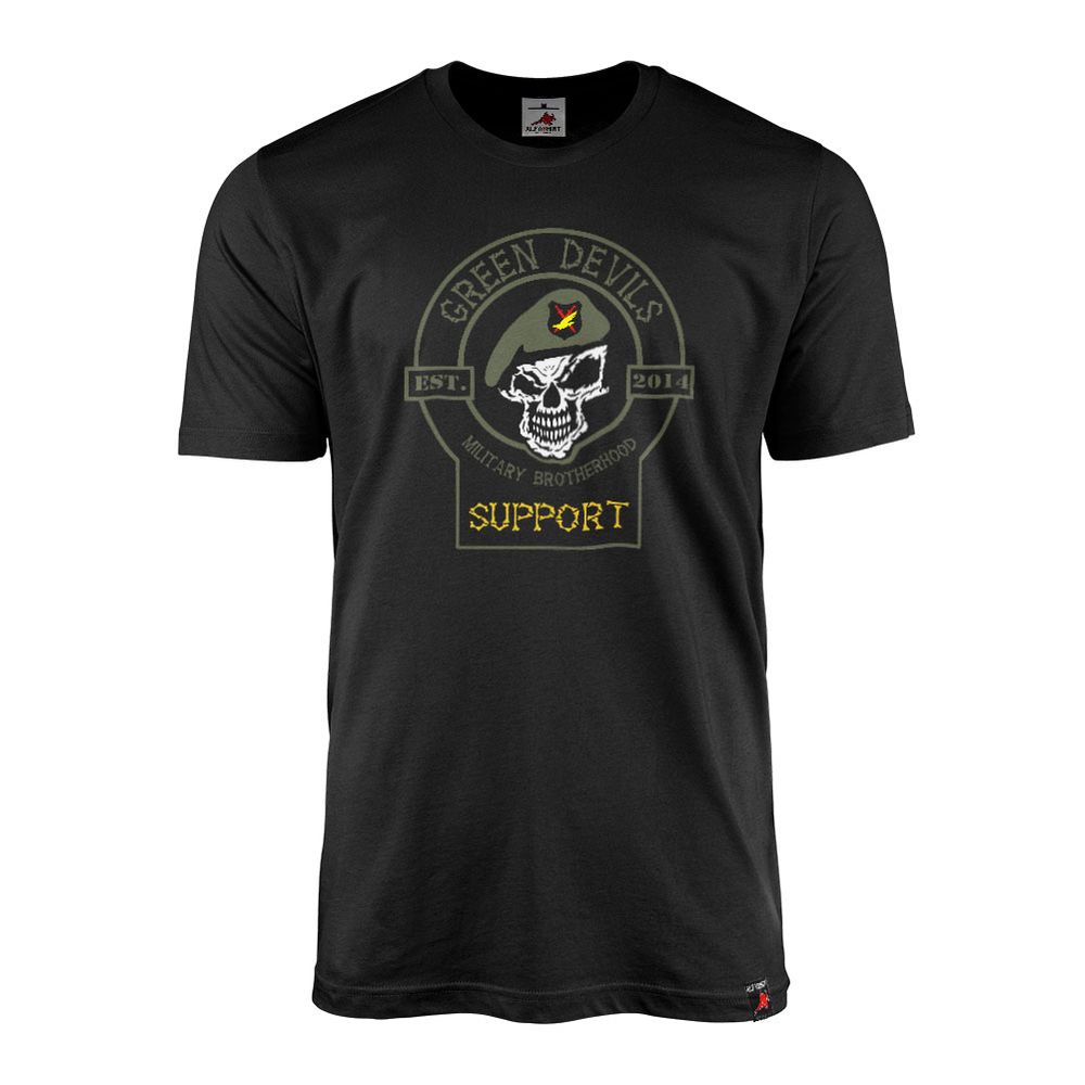 T-Shirt Green Devils Supporter GD 74 Unterstützer Fan Merch Brotherhood #45637
