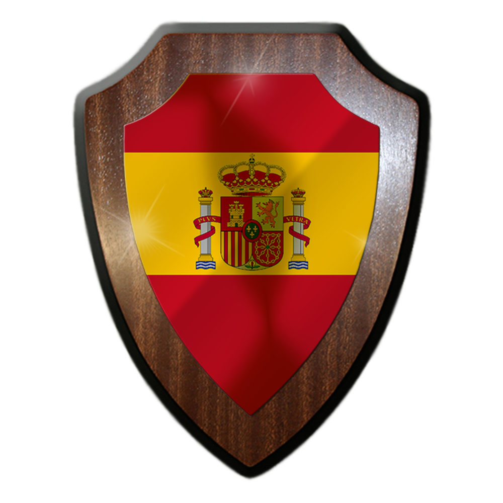 Spanien Reino de Espana Spanisch Madrid Fußball König Felipe Wandschild #27284