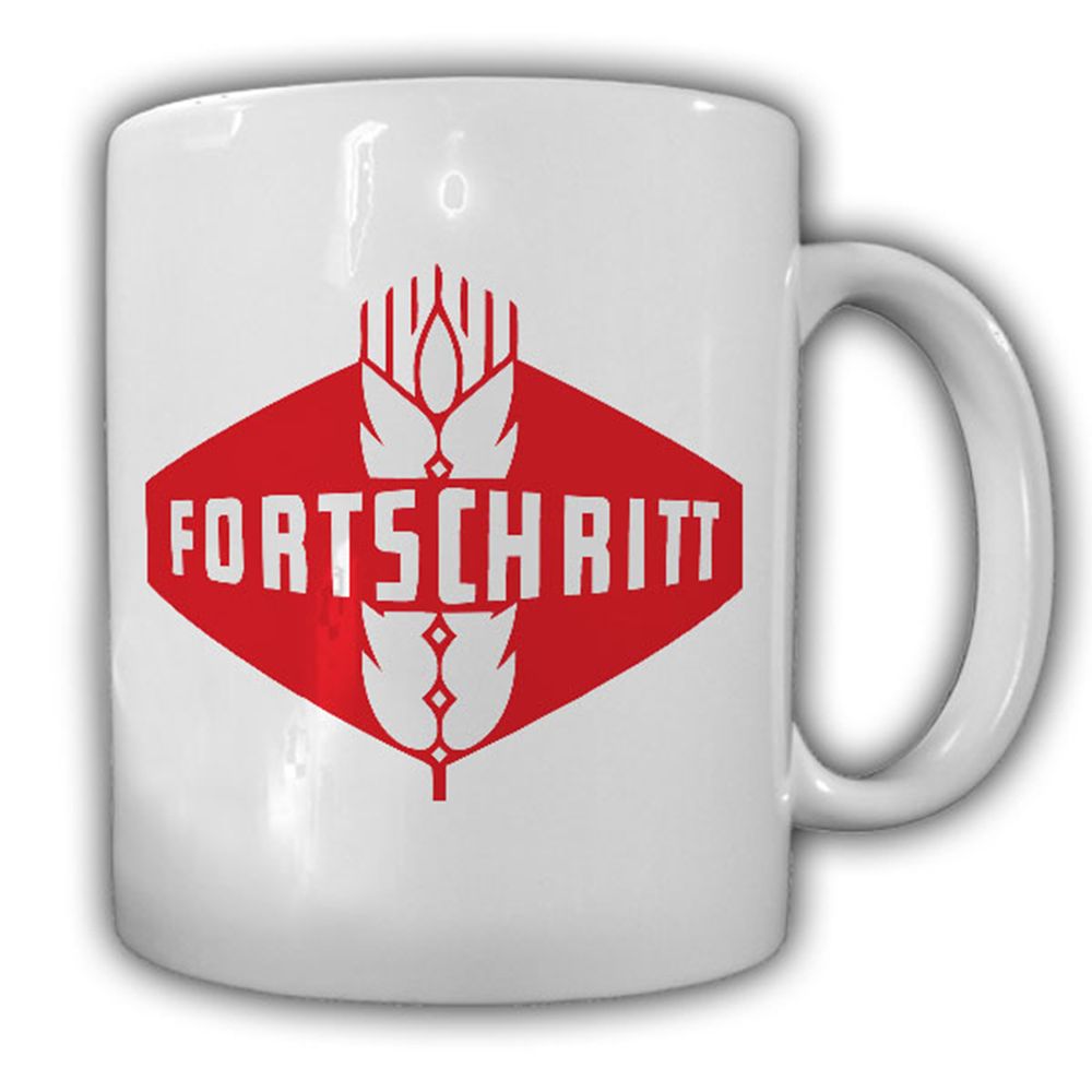 Fortschritt Landmaschinen Logo DDR deutsche demokratische - Tasse Becher #13137