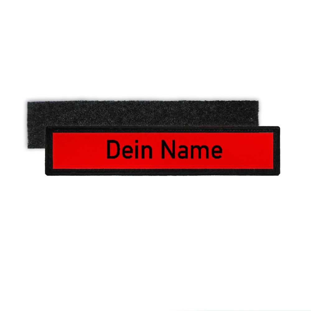 Namensschild Dein Name Personalisiert Feuerwehr Einsatz Rettung Schild #33528