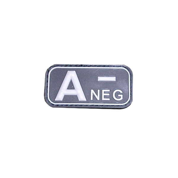 Blood Type A-NEG Blood Positive Army Use Detection Patch 5x2.5cm # 16269
