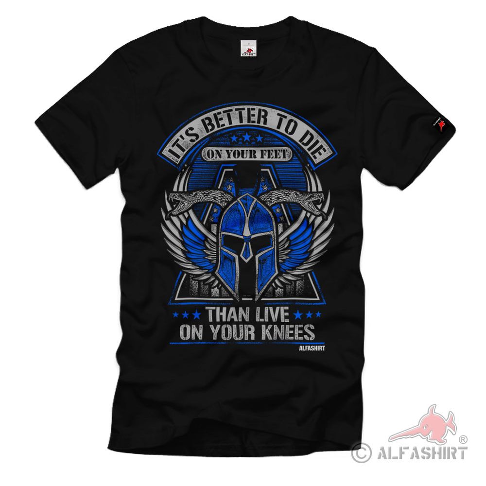 24 Gun Control Its Better To Die Spartaner Gladiatoren Leonidas T-Shirt#32378