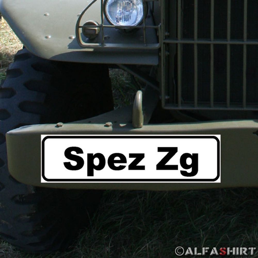 Magnetic shield Spez Zg Special train Sof Special forces advance detachment Soldiers # A362
