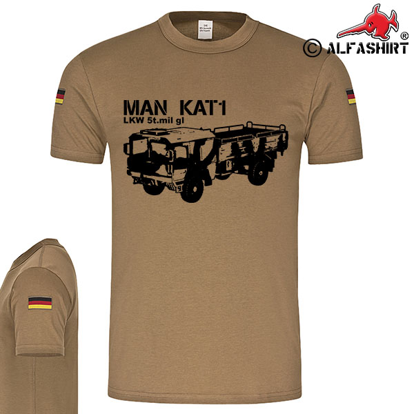BW Tropen MAN KAT1 Bundeswehr Tropenshirt LKW 5t.mil gl 5 Tonner 4X4 LKW # 15438