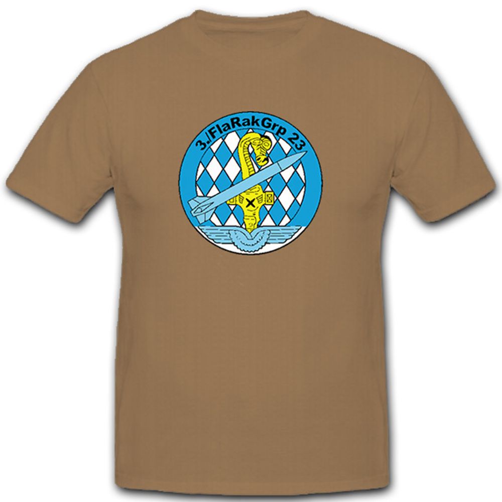 3. FlaRakGrp 23 Flugabwehr Raketen Gruppe Wappen Bundeswehr T Shirt #9373