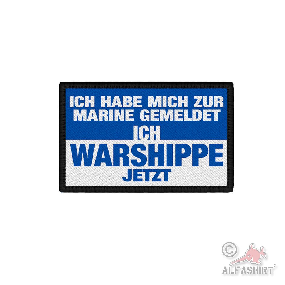 Ich WARSHIPPE jetzt Marine Fun Bundeswehr Navy Dating Humor#45653