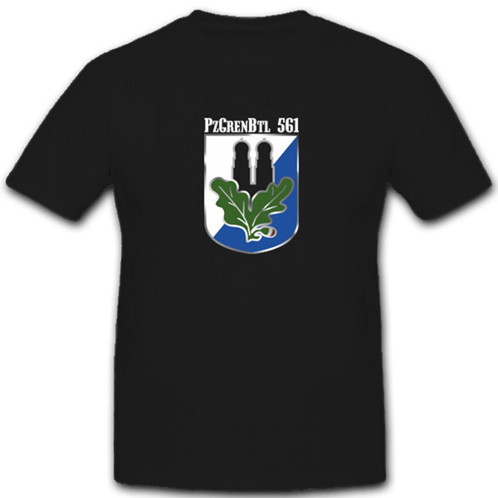 PzGrenBtl 561 München Panzergrenadierbataillon Wappen - T Shirt #4245