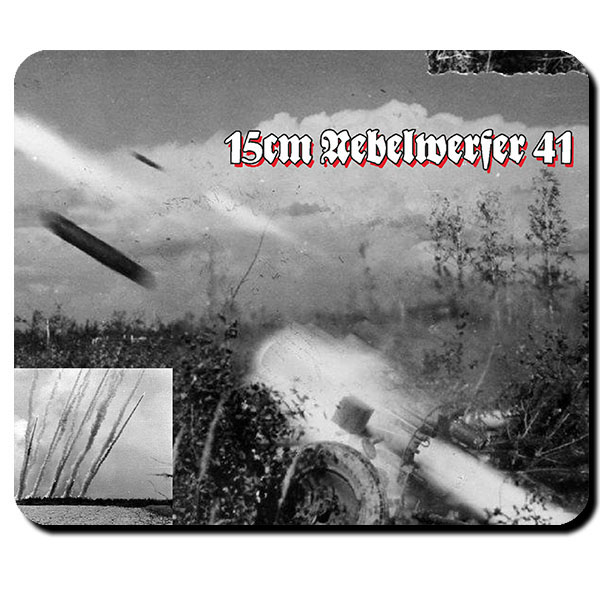 15cm Nebelwerfer 41 Raketenwerfer WK 2 Foto- Mauspad Mousepad Laptop PC #10217