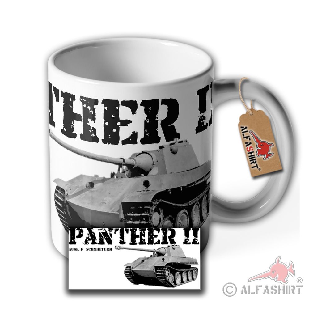 Tasse Panther 2 Panzer Prototyp Ausführung F Schmalturm Deutschland #35773