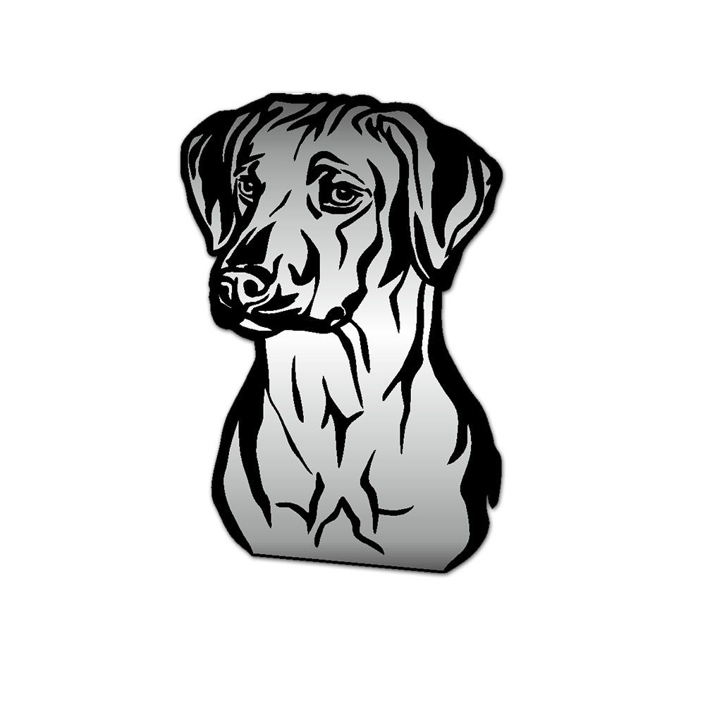 Rhodesian Ridgeback dog breed hounds sweat dogs breed 8x5cm # A5498
