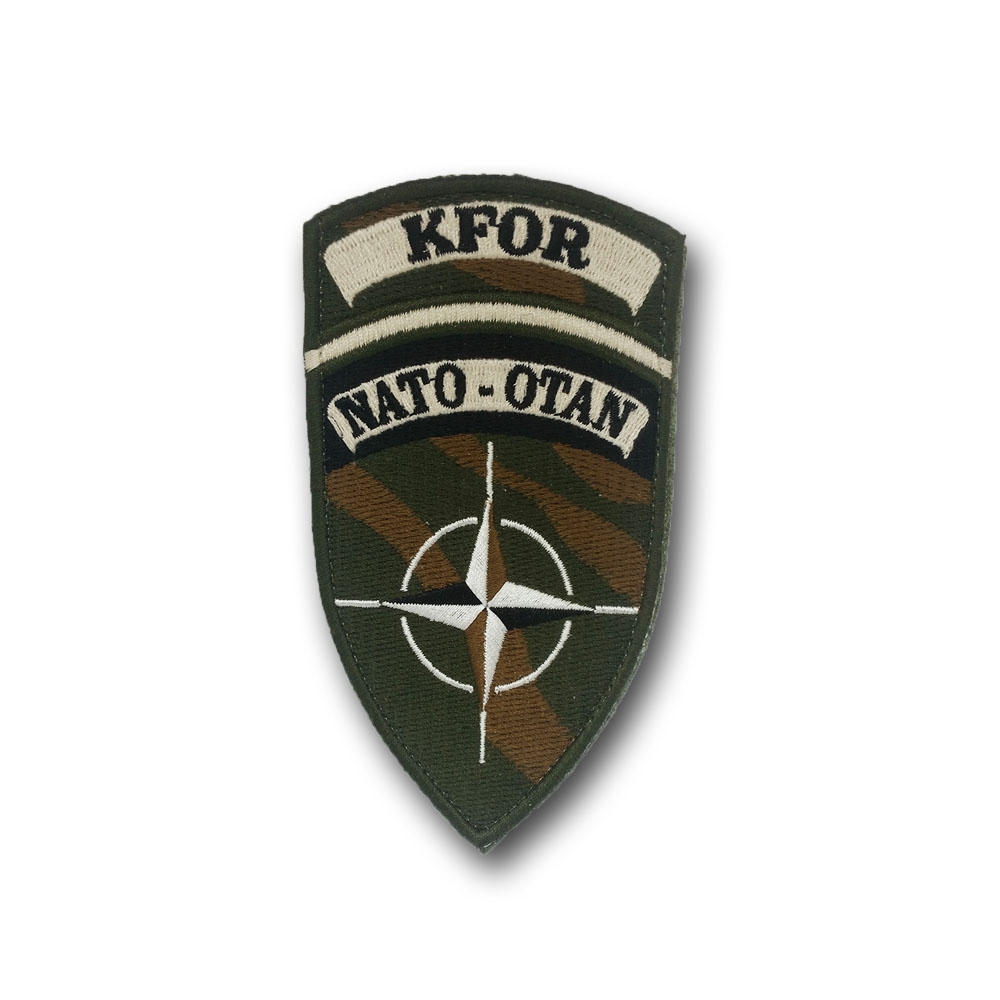 Patch KFOR Nato-Otan Kosovo Force Truppe Army Soldaten Militär   #25105