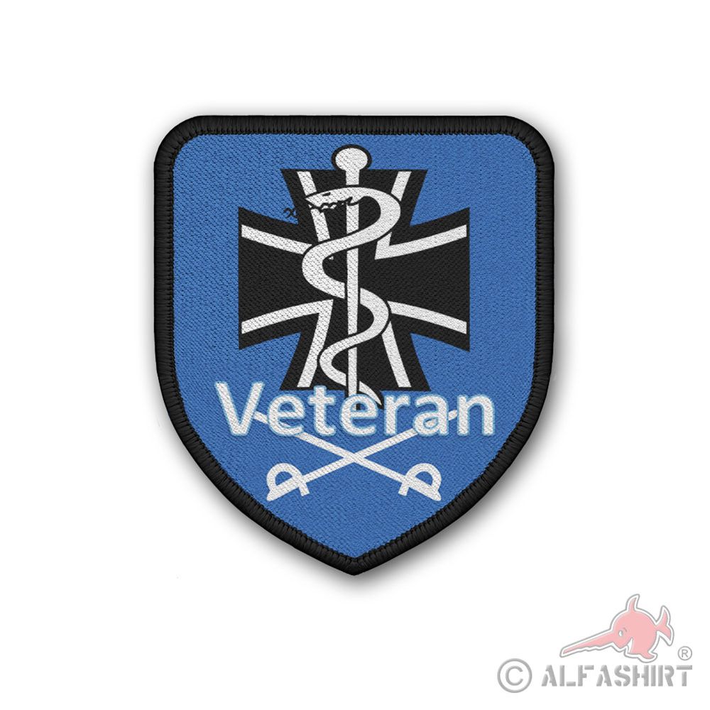 Patch Sanitätsdienst des Heeres Veteran Wappenform Sanitäter Bundeswehr #41329