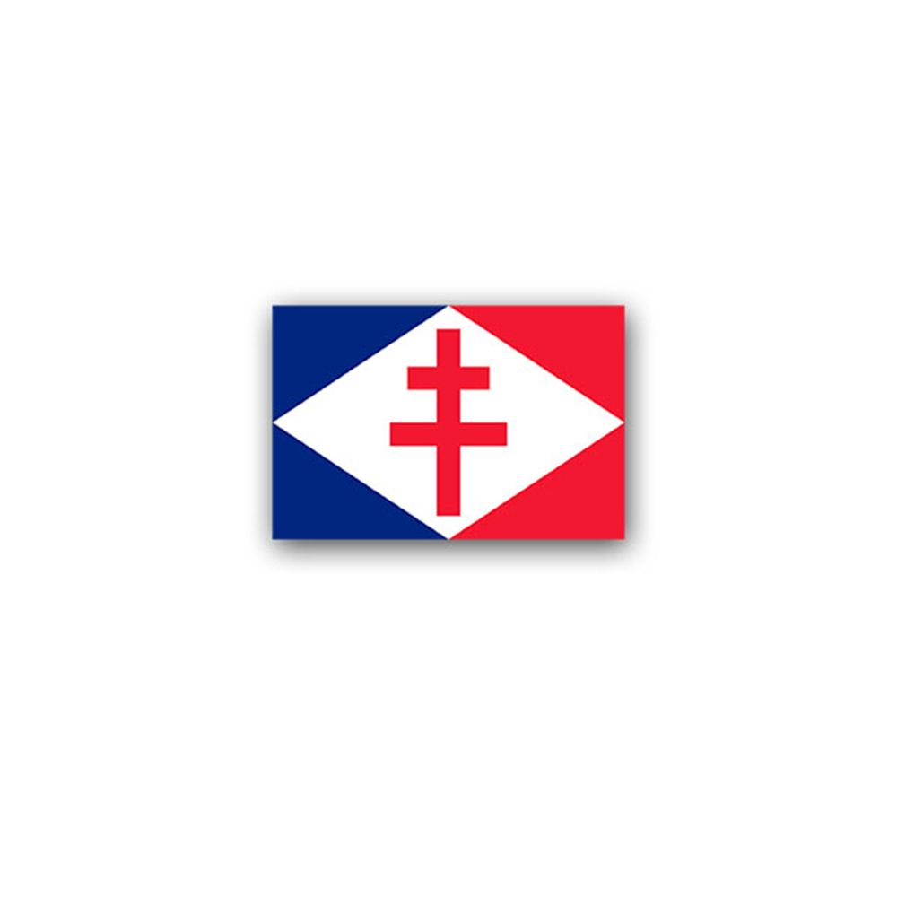Aufkleber/Sticker Free French Naval Forces Fnfl Les Forces Libres 11x7cm A2904