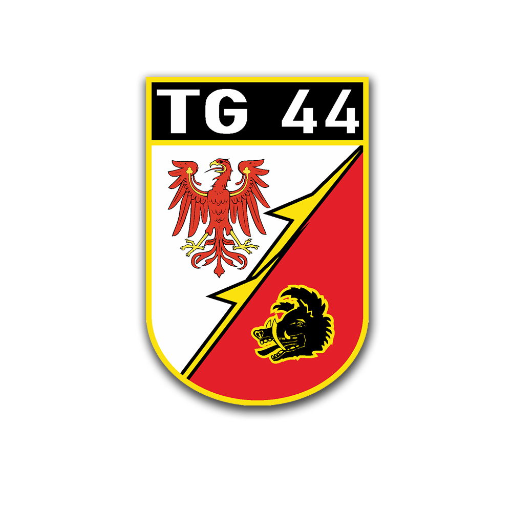 TG44 Aufkleber TranspG44 NVA DDR Transportfliegergeschwader 44 7x5cm#A5135