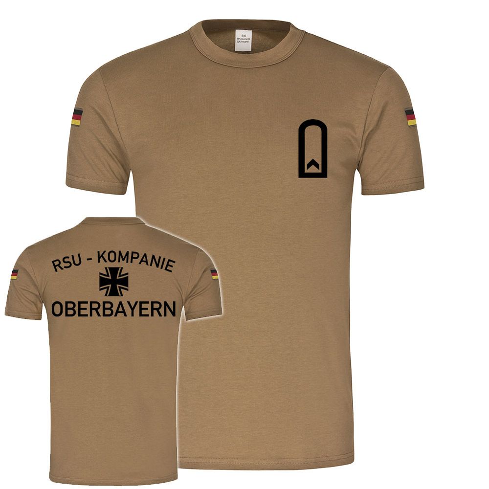 BW Tropenshirt RSU Kp Oberbayern Feldwebel Bundeswehr Kompanie Militär #20323