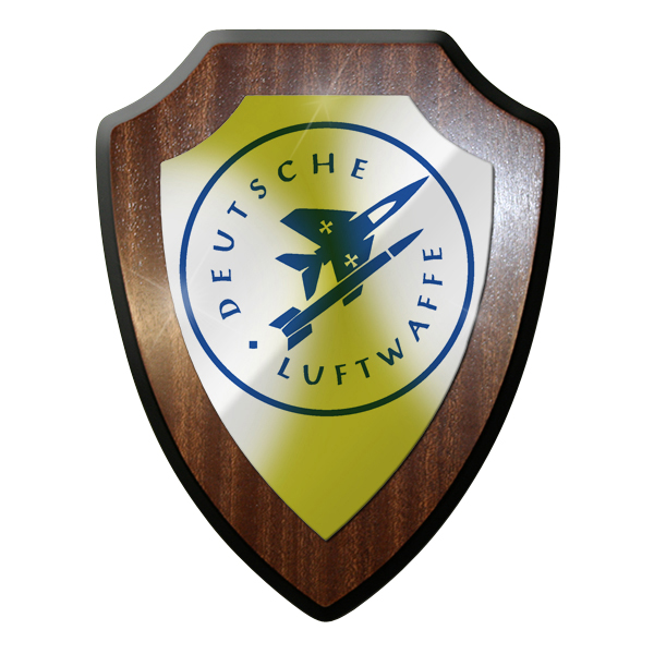 Wappenschild - deutsche Luftwaffe Kampfflugzeug Jet Piloten Fliegerhorst #9295