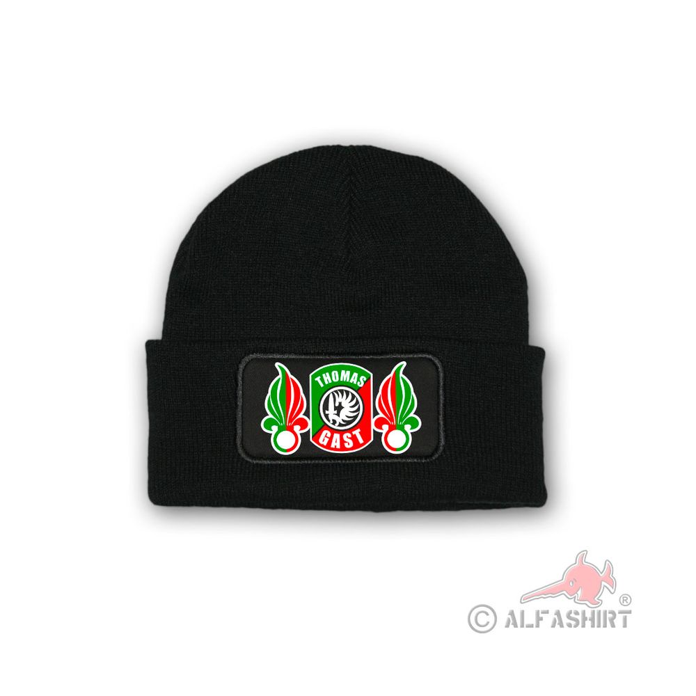 Beanie / Beenie - Thomas Gast Hat Logo Foreign Legion Légion étrangère Winter#38453