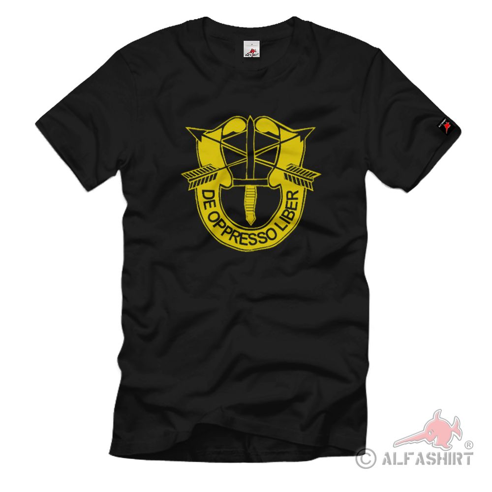 Green Beret Special Forces Airborne USA T-Shirt  #171