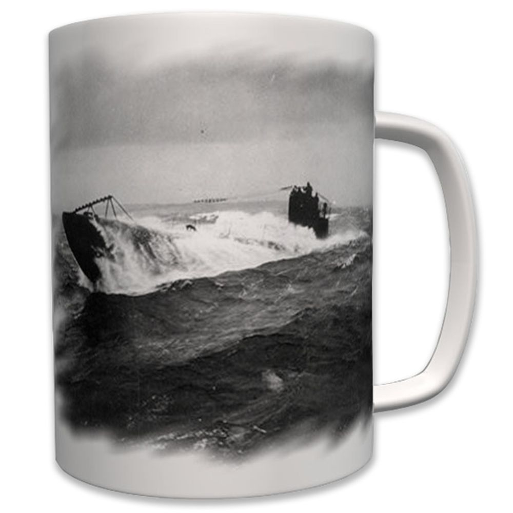 deutsches UBoot Unterseeboot WK 1 Meer Helgoland Atlantik - Tasse #7119