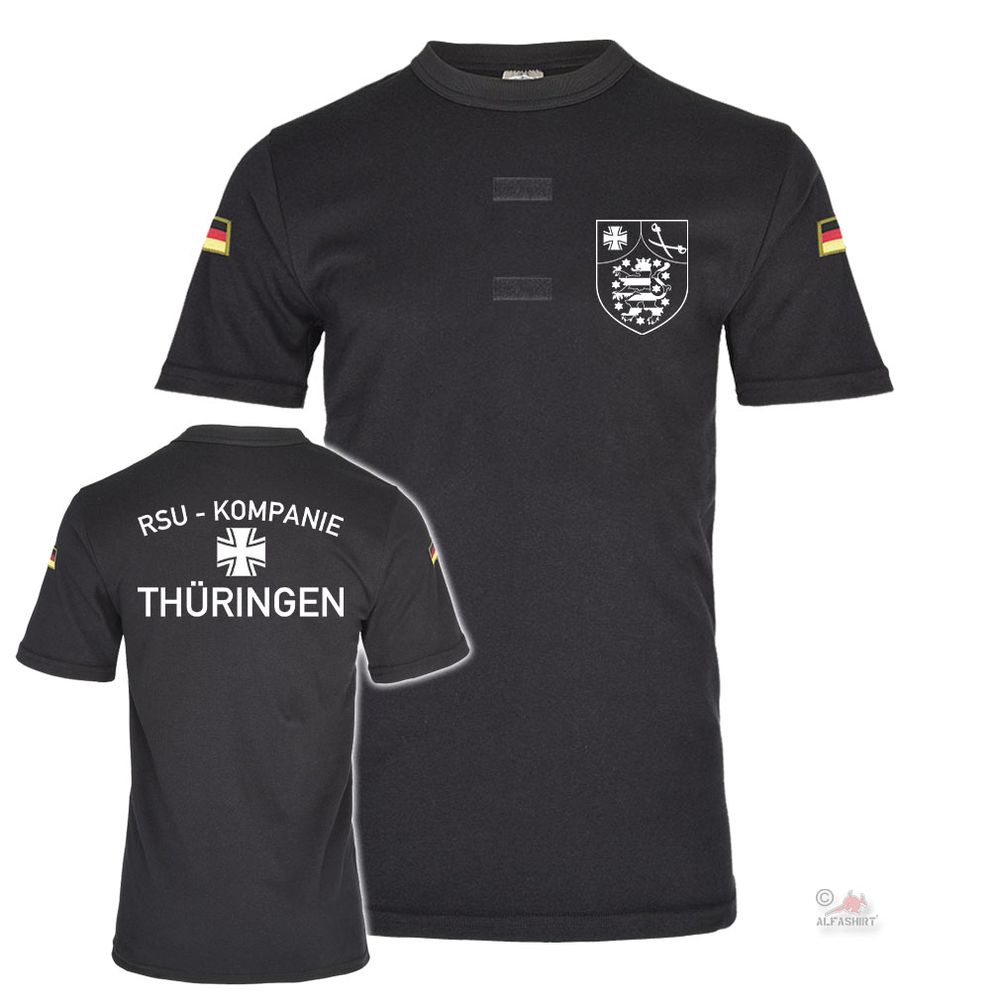 RSU Kompanie Thüringen Regionale Sicherungs Unterstützung Einsatz T-Shirt #38317