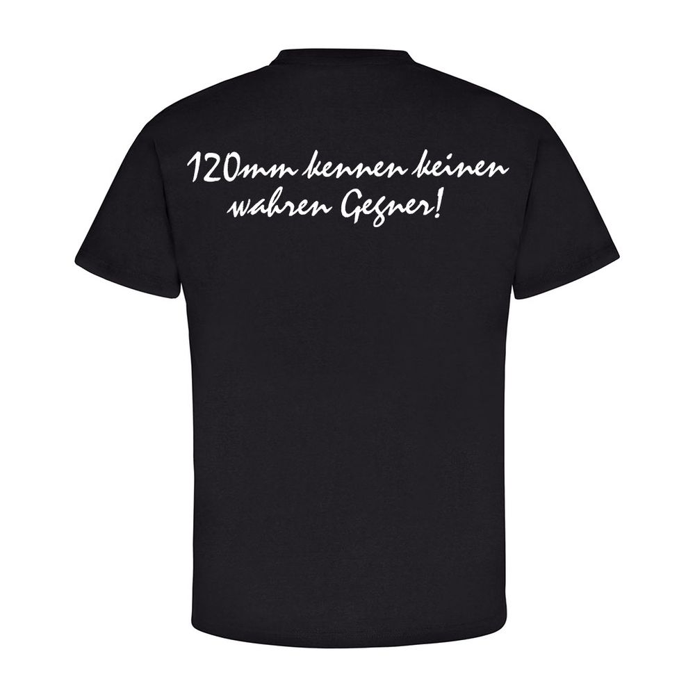 Panzertruppe 120mm Bundeswehr Kennen Keine Wahren Gegner Panzer- T Shirt #7727