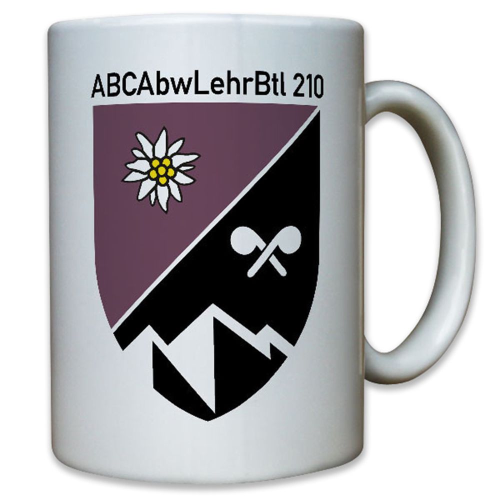 ABCAbwLehrBtl 210 Bundeswehr Wappen ABC Abwehr - Tasse #12767