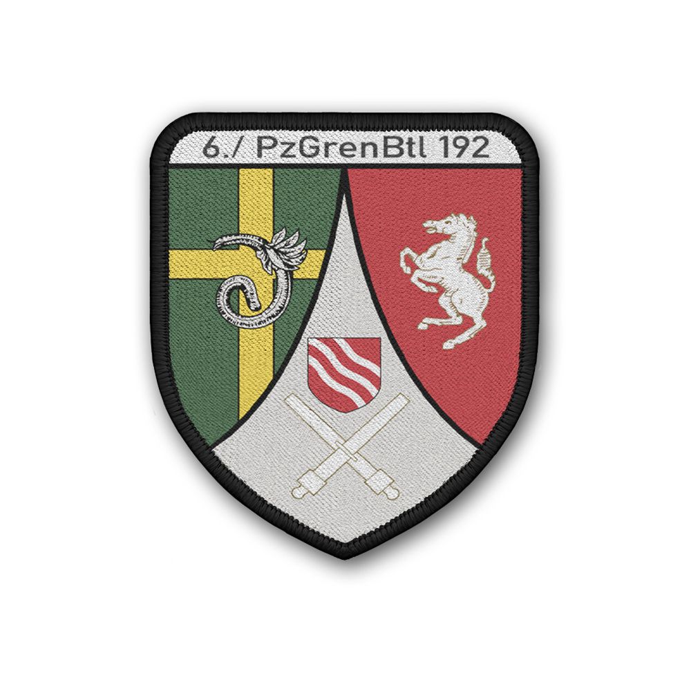 Patch 6 PzGrenBtl 192 Panzergrenadierbataillon Kompanie Ahlen Reservist #47612