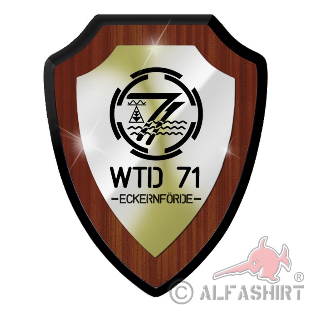 Shield of arms WTD 71 Military Technical Office Eckernförde Ships #39098