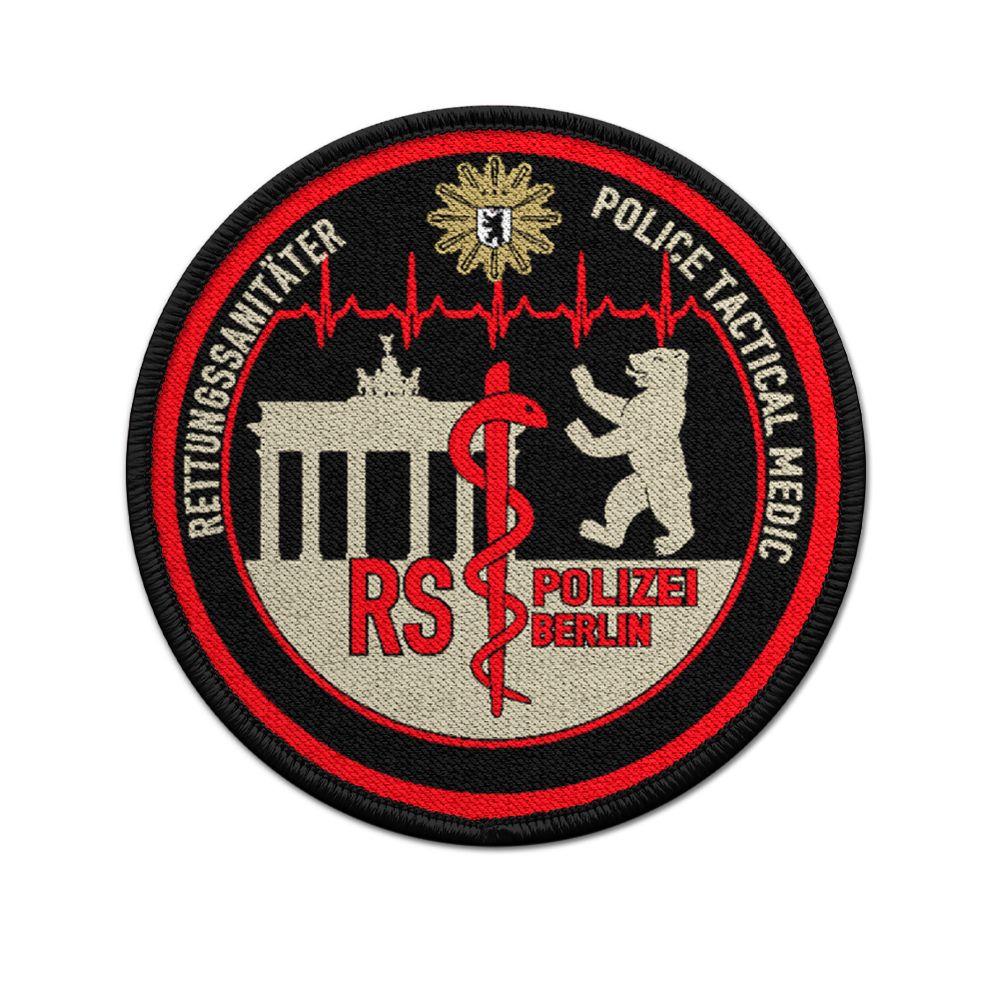 Patch Paramedic Police Berlin RS NFS Rescue Medical # 31795